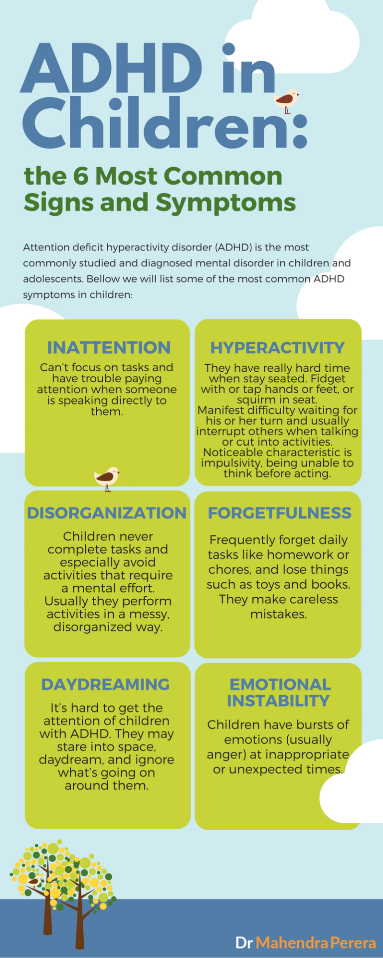 Dr Mahendra Perera – ADHD in Children: the 6 Most Common Signs and Symptoms